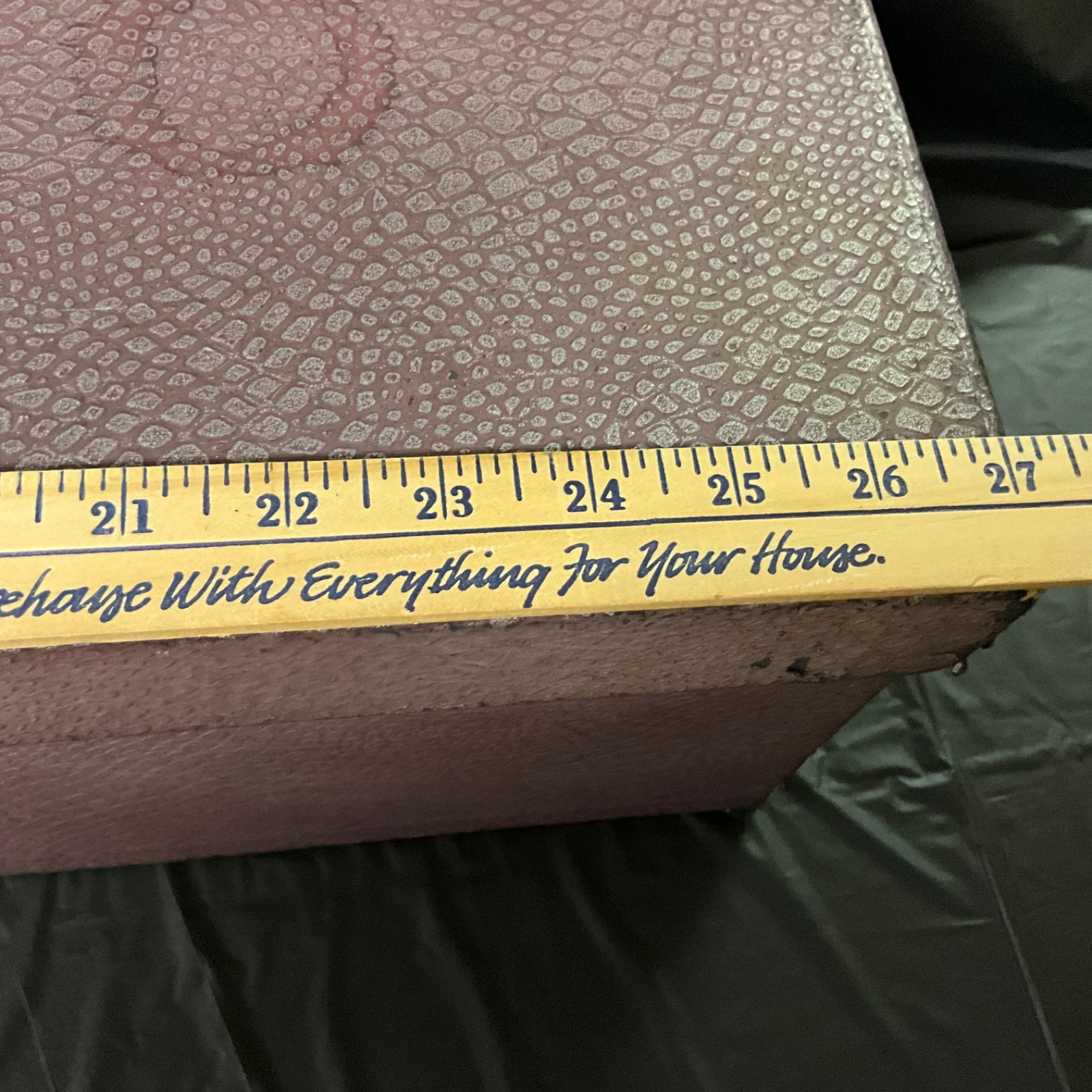 Sterling Woolens for Men Store Display Salesman Sample Wool Fabric Box Vintage