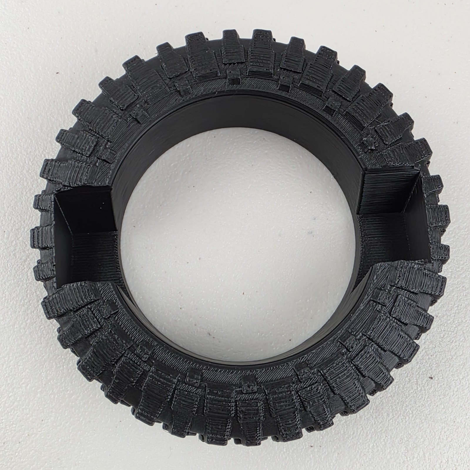 Tire Business Card Holder Wheel Shop Display Stand Desktop Countertop 3D Printed
