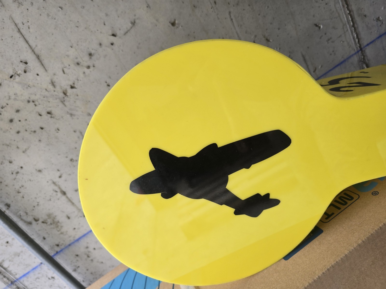 Yellow Outdoor Bright Advertising Sign