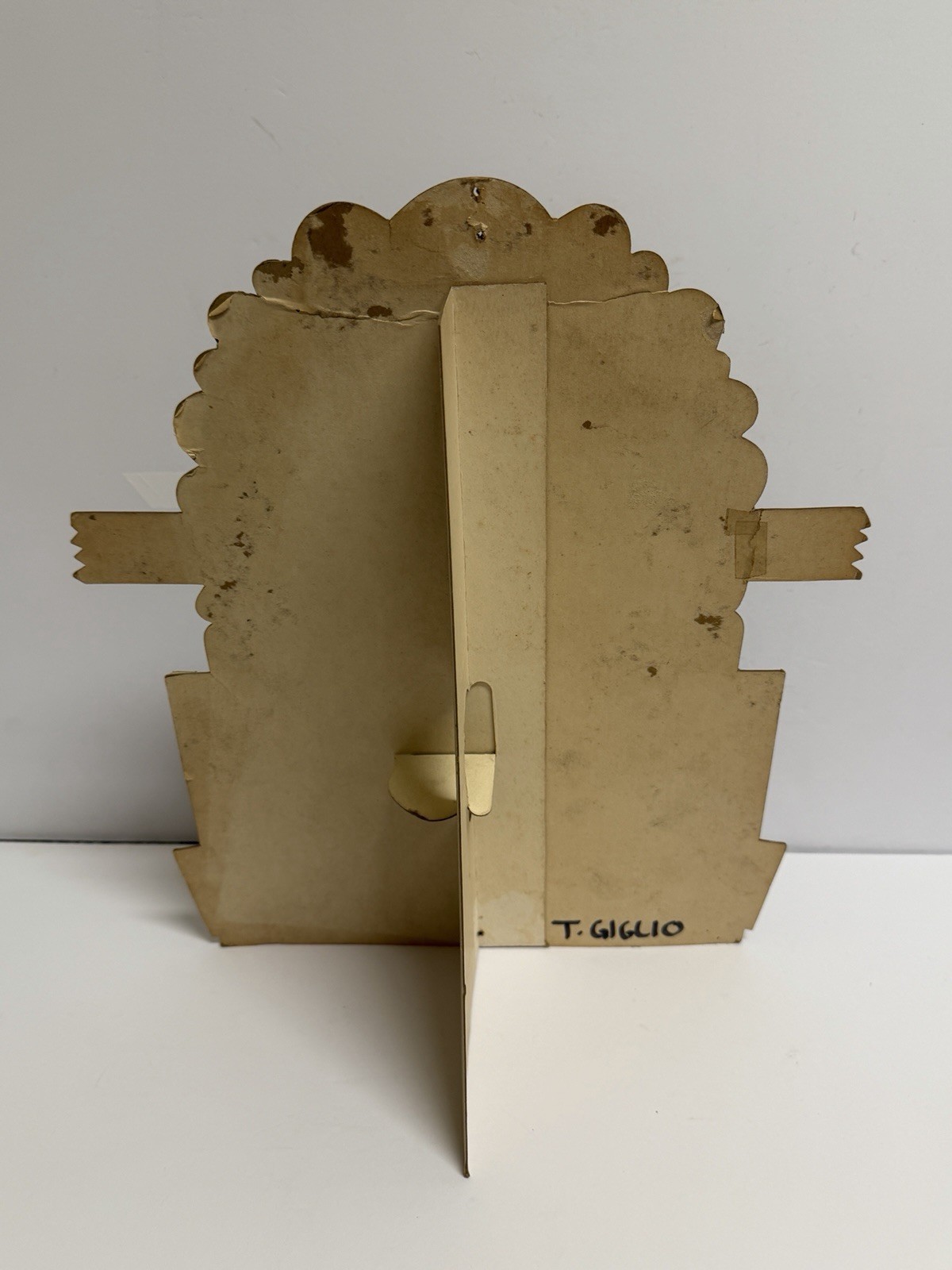 Vintage Weldwood Plastic Resin Glue Countertop Pop Up Display 15″ x 13″