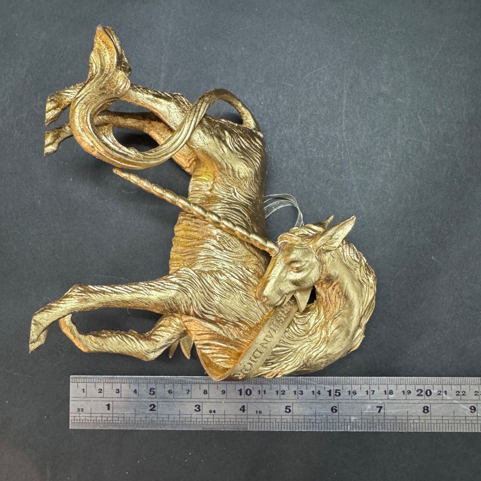 Rare Dior Baroque Style Hanging Unicorn Window Display / Art Decoration x 1 pc.