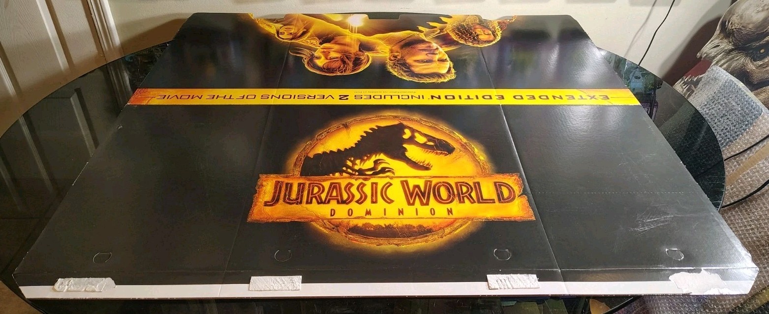 2022 – Jurassic World Dominion – Huge Store Display – Rare – 52x 46x