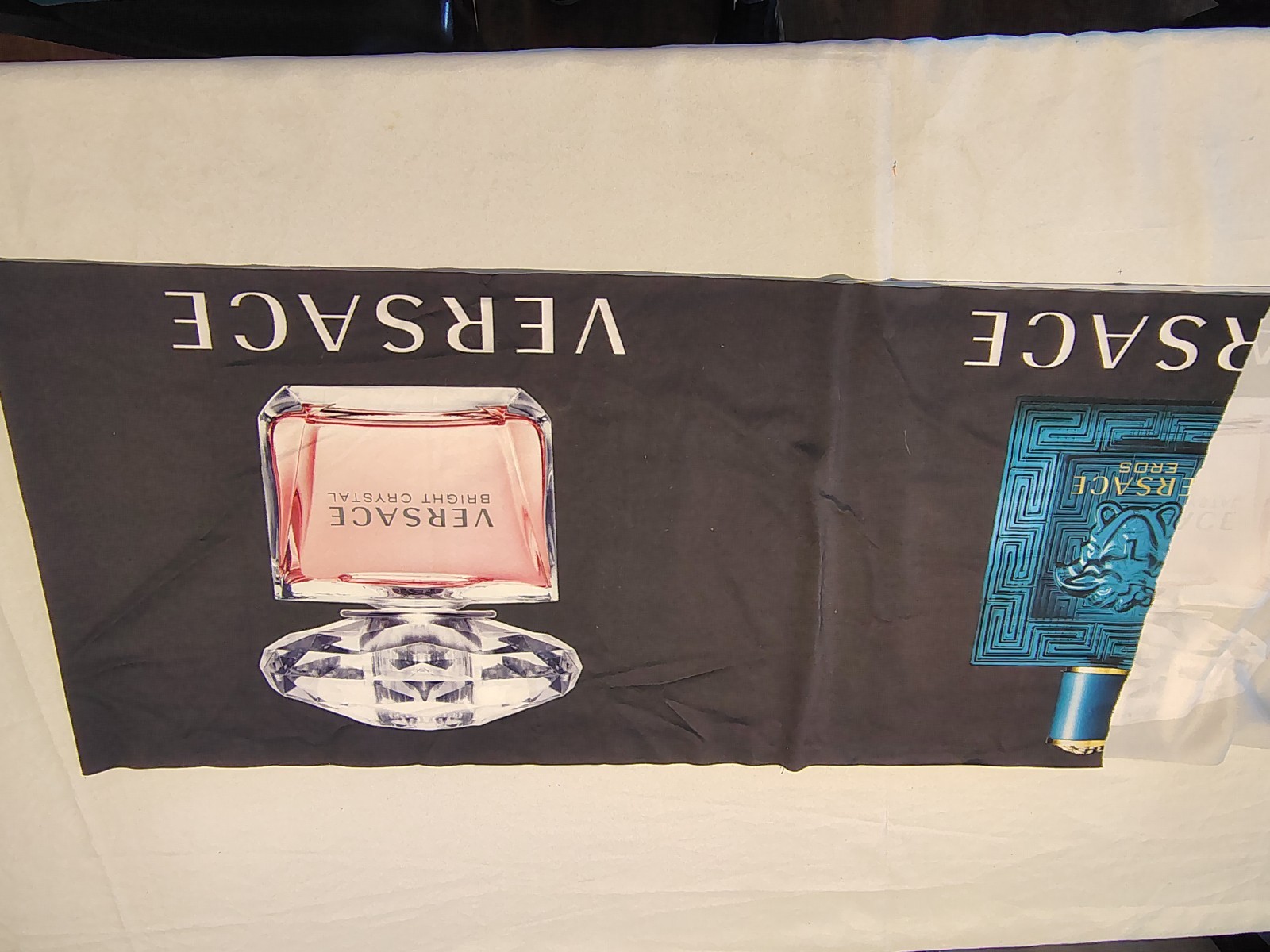 Versace Eros Versace Bright Crystal Store Display Banner