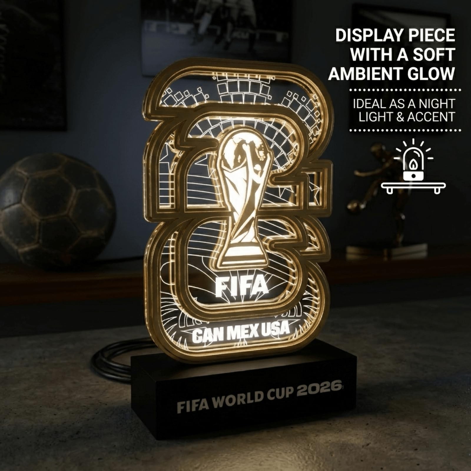 LAYERLUX FIFA World Cup 2026 Official Licensed Collectible GOLD EDITION