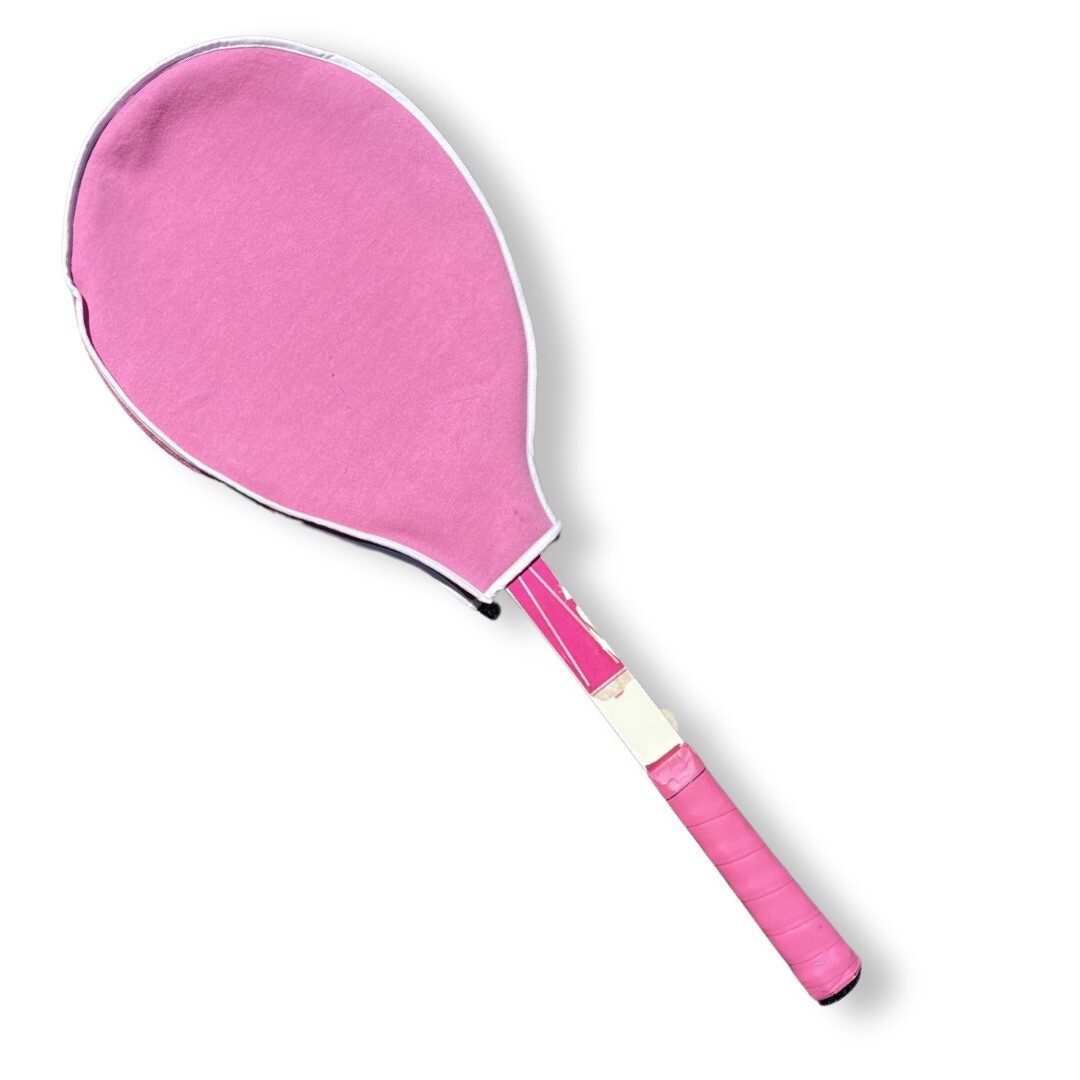 Vtg Victorias Secret VS PINK Tennis Racquet Store Display Rare Cover Dog Puppy
