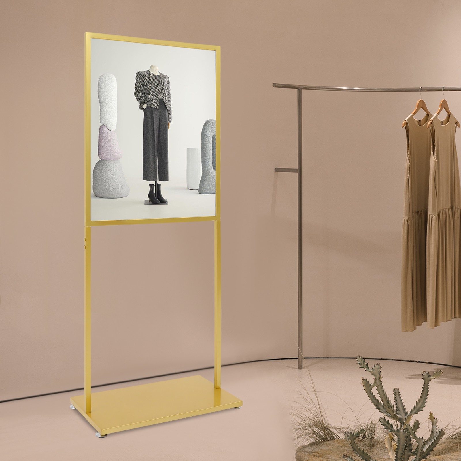 Advertising Display Stand, Poster Display Stand, Freestanding Display Stand