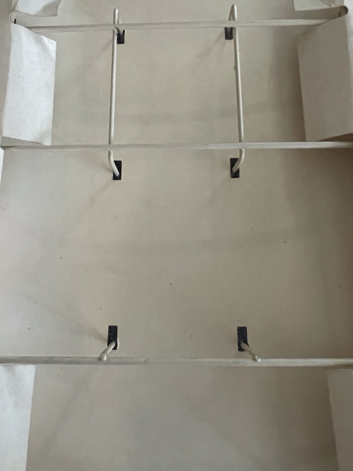 Vintage Hallmark Metal Wire Countertop Display Rack Store Display 14”x17”