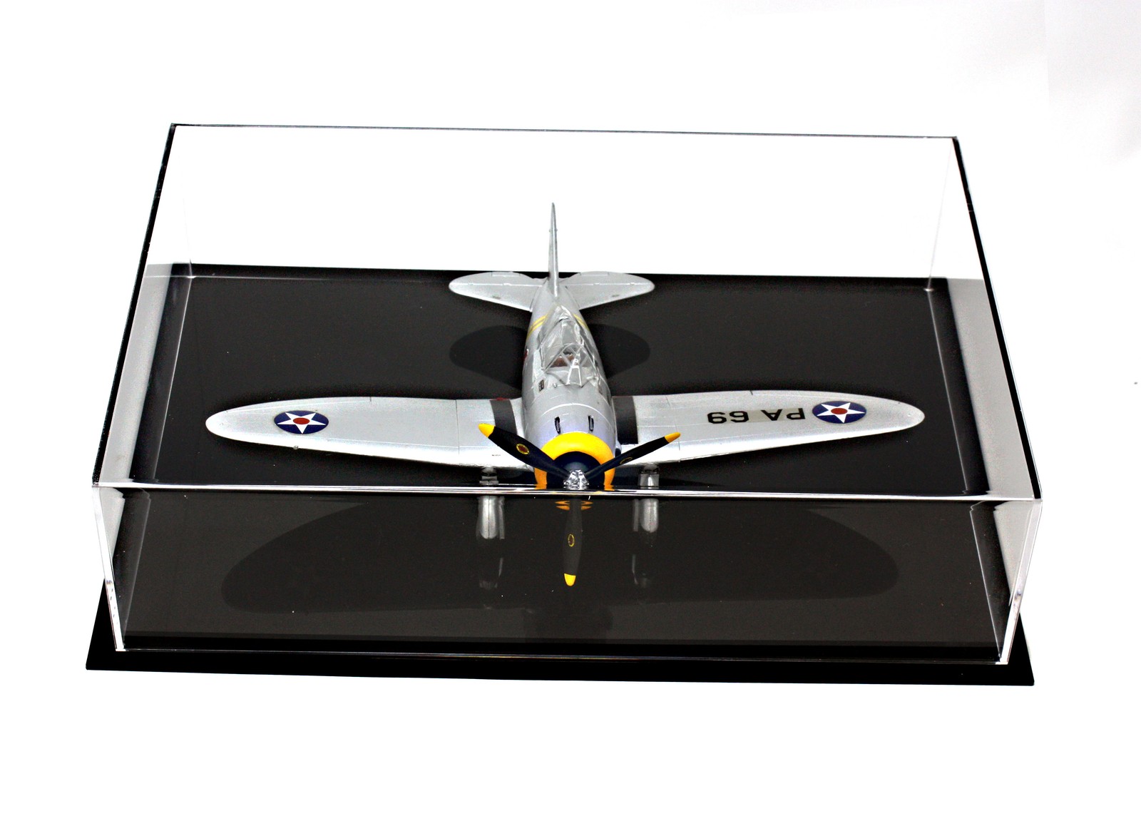 Deluxe Clear Acrylic Model Plane Display Case (A029-A)