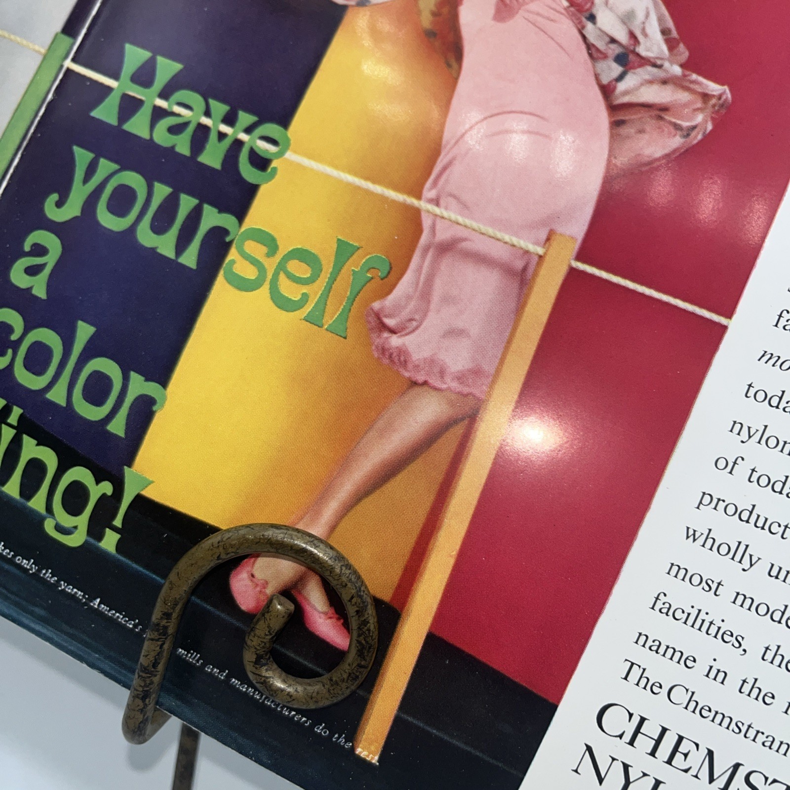 Chemstrand Corporation Nylon Lingerie Promotional Display