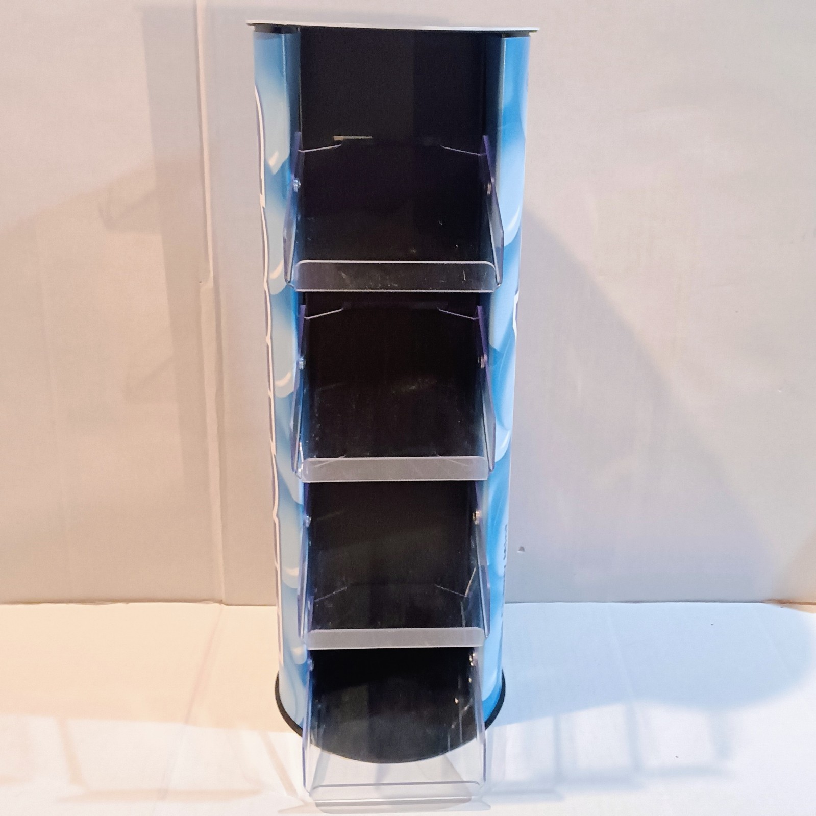 Mentos Store Countertop POS Display-4 Tiered Acrylic Shelves-Advertising-Candy