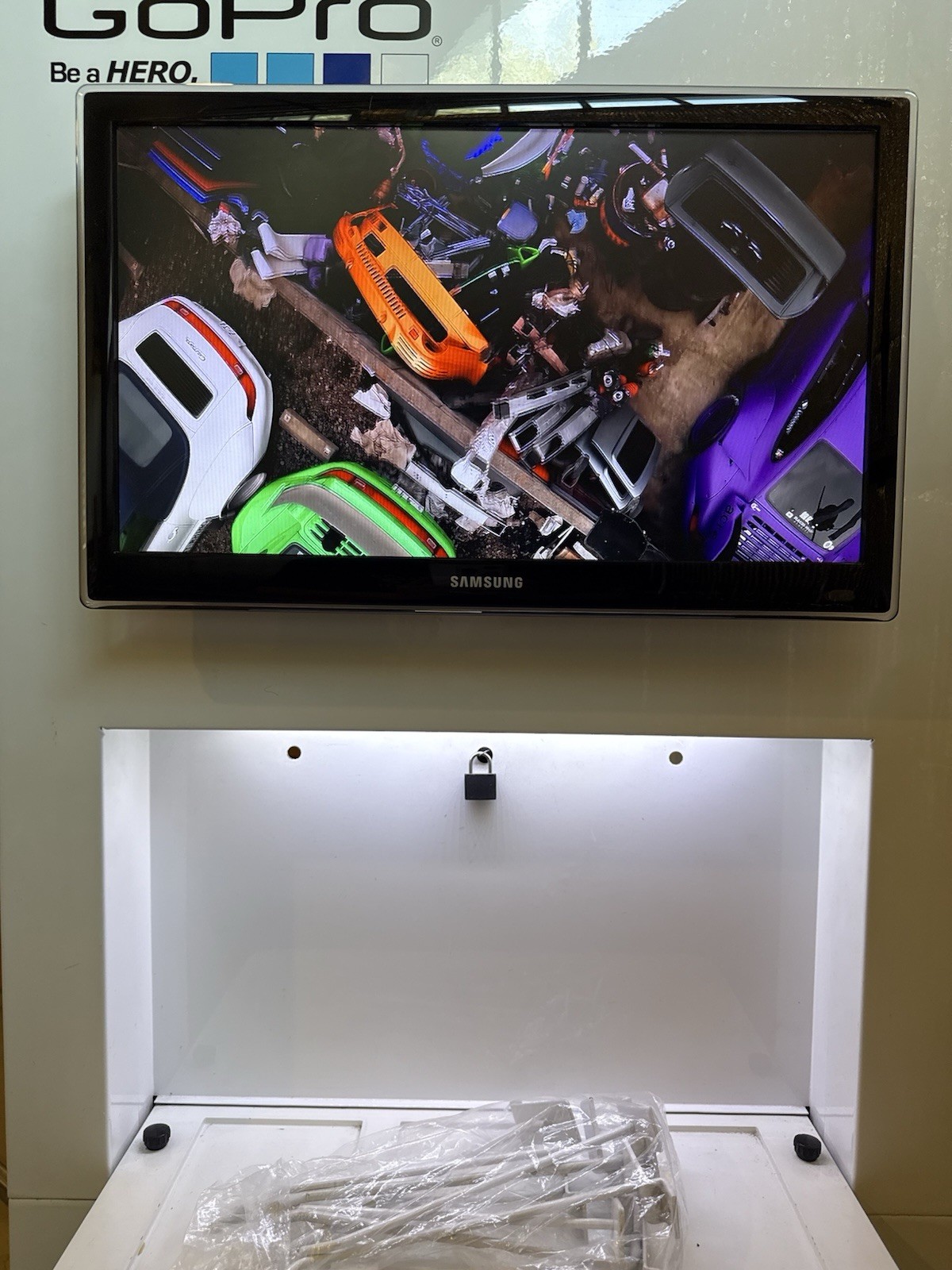 GoPro Be A Hero Retail Display Stand / Kiosk