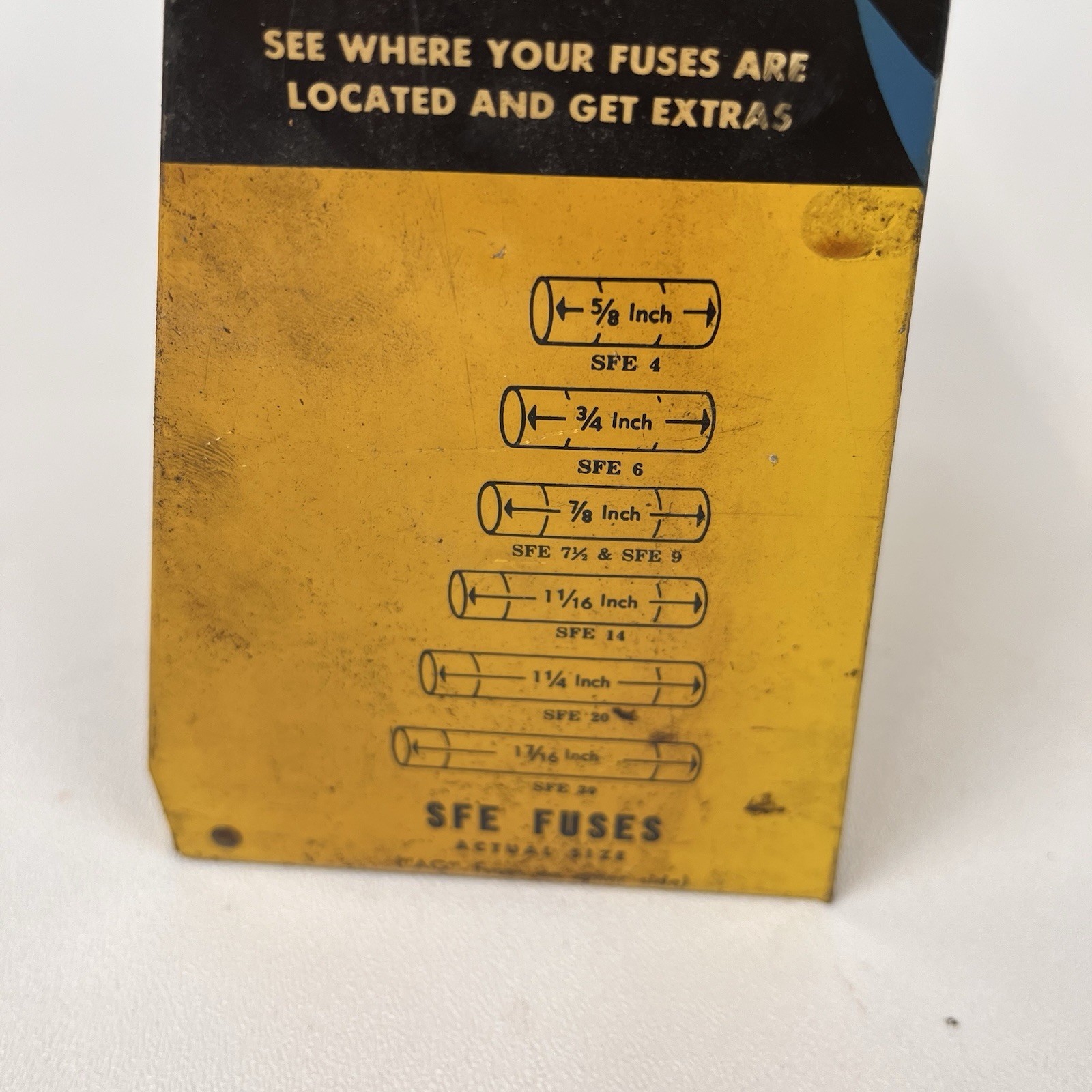 Vintage Automotive Buss Fuse Counter Display Car Truck Parts Store USA