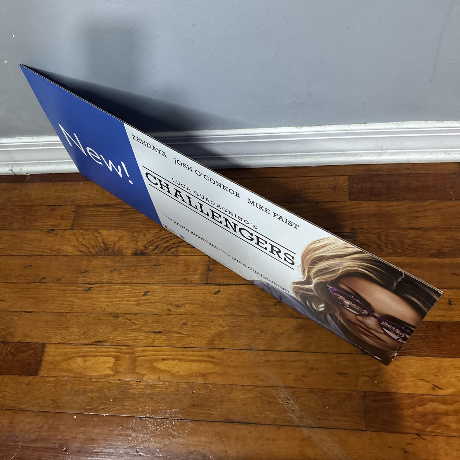 Challengers Promotional Retail Video Store Display Cardboard Sign 30×12 MGM