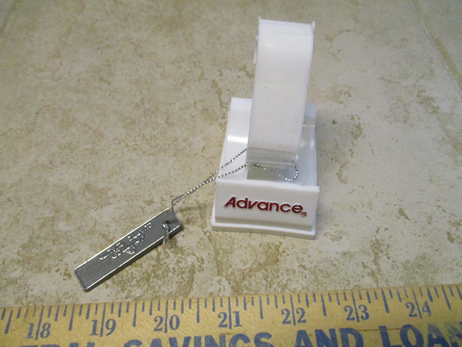 VTG Advance Department Store Watch Display Stand Hanger with Tag