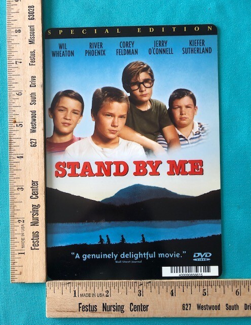STAND BY ME – Blockbuster Video Backer Card Mini Poster Art 5.5” x 8”