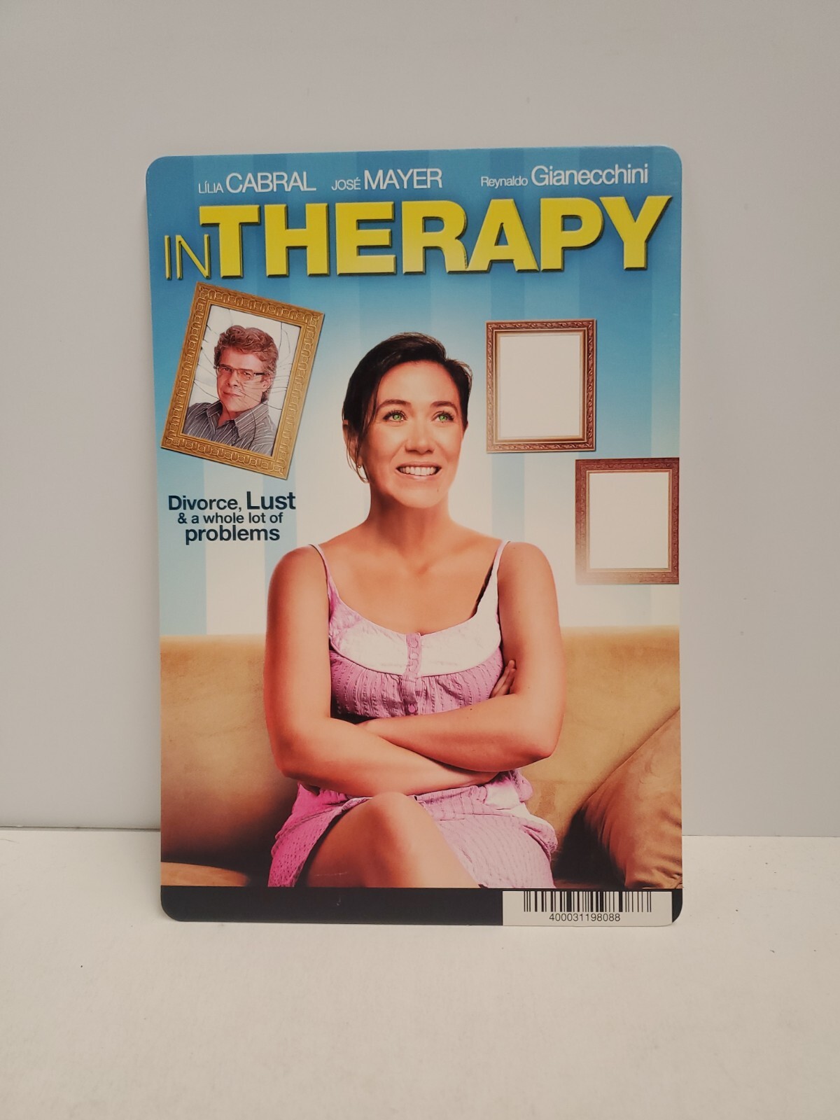 In Therapy BLOCKBUSTER DVD BACKER CARD ONLY 5.5″X8″