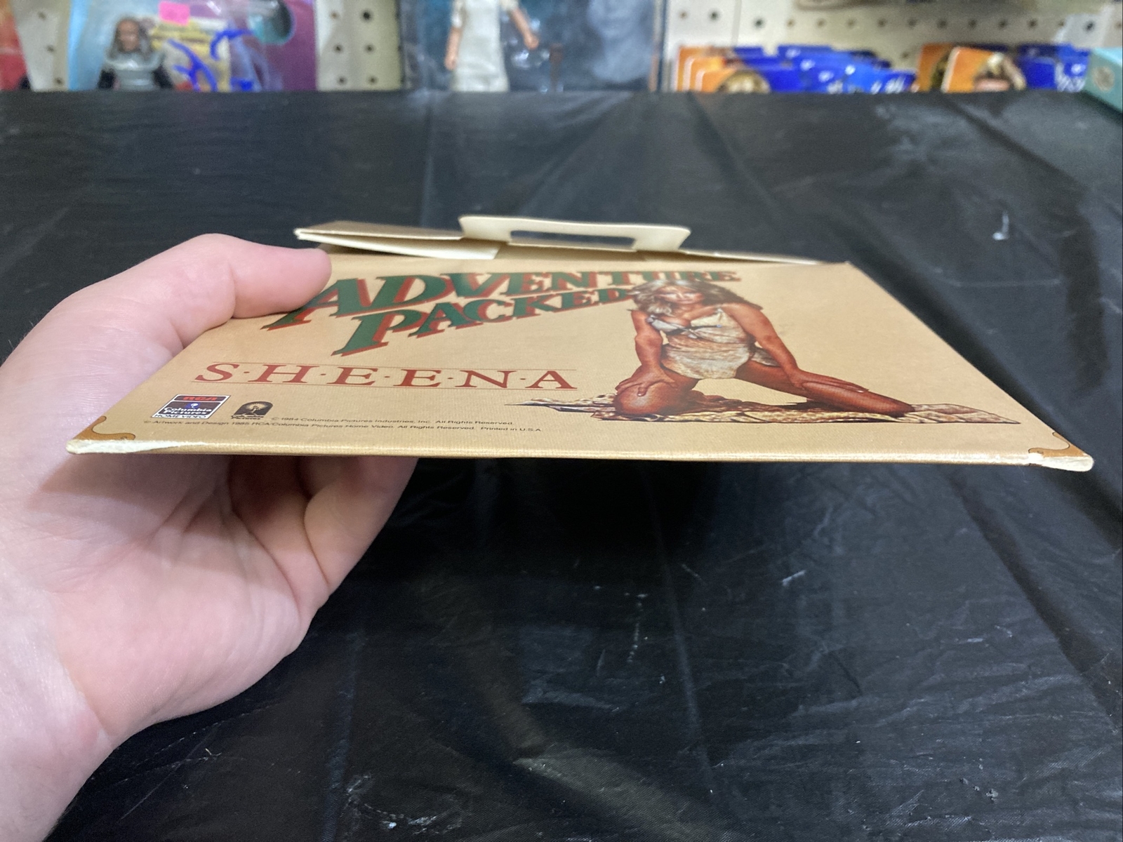 Sheena Video Store Counter Display 1985 7 1/4×7 3/4