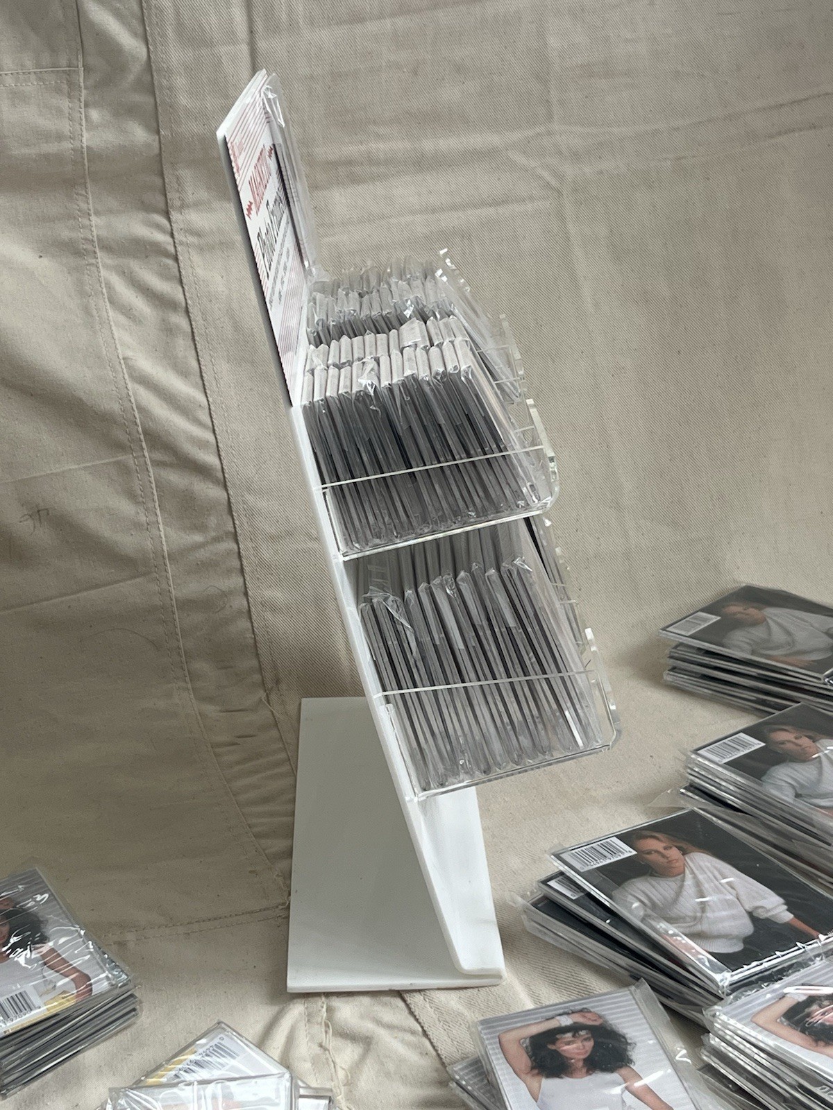 Vintage Store Display Rack Chadwick Magnetic Photo Frames Lot Countertop Sign