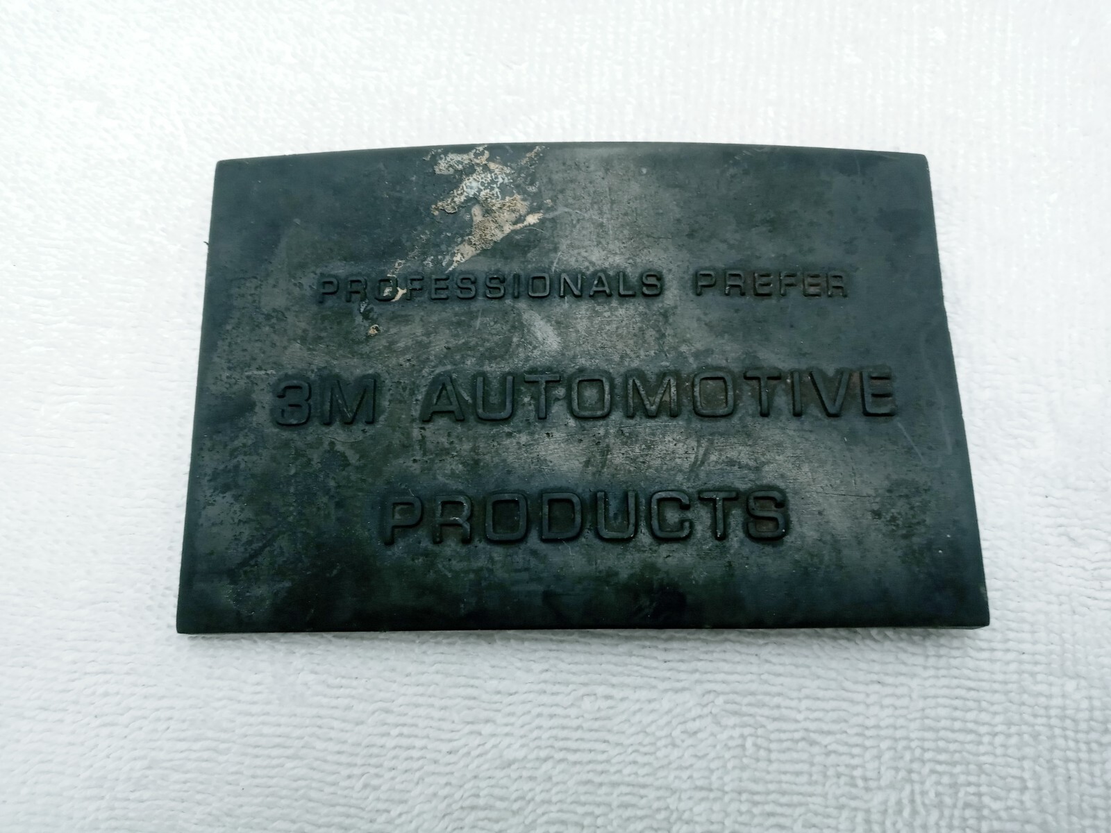 Vintage Collectable 3M Automotive Products Rubber Patch Man Cave Display