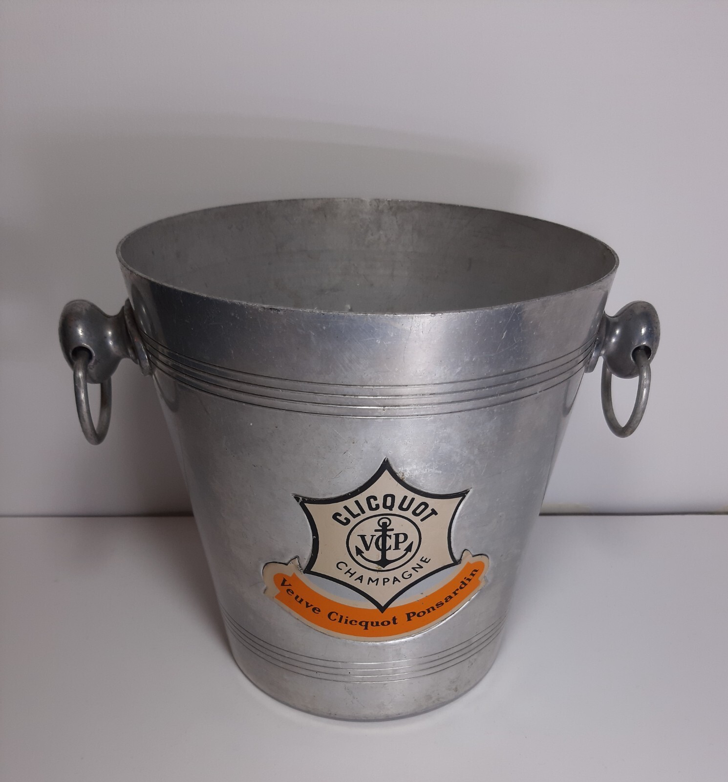 Champagne Ice Bucket VCP WIDOW CLICQUOT PONSARDIN France Faucogney ’60A