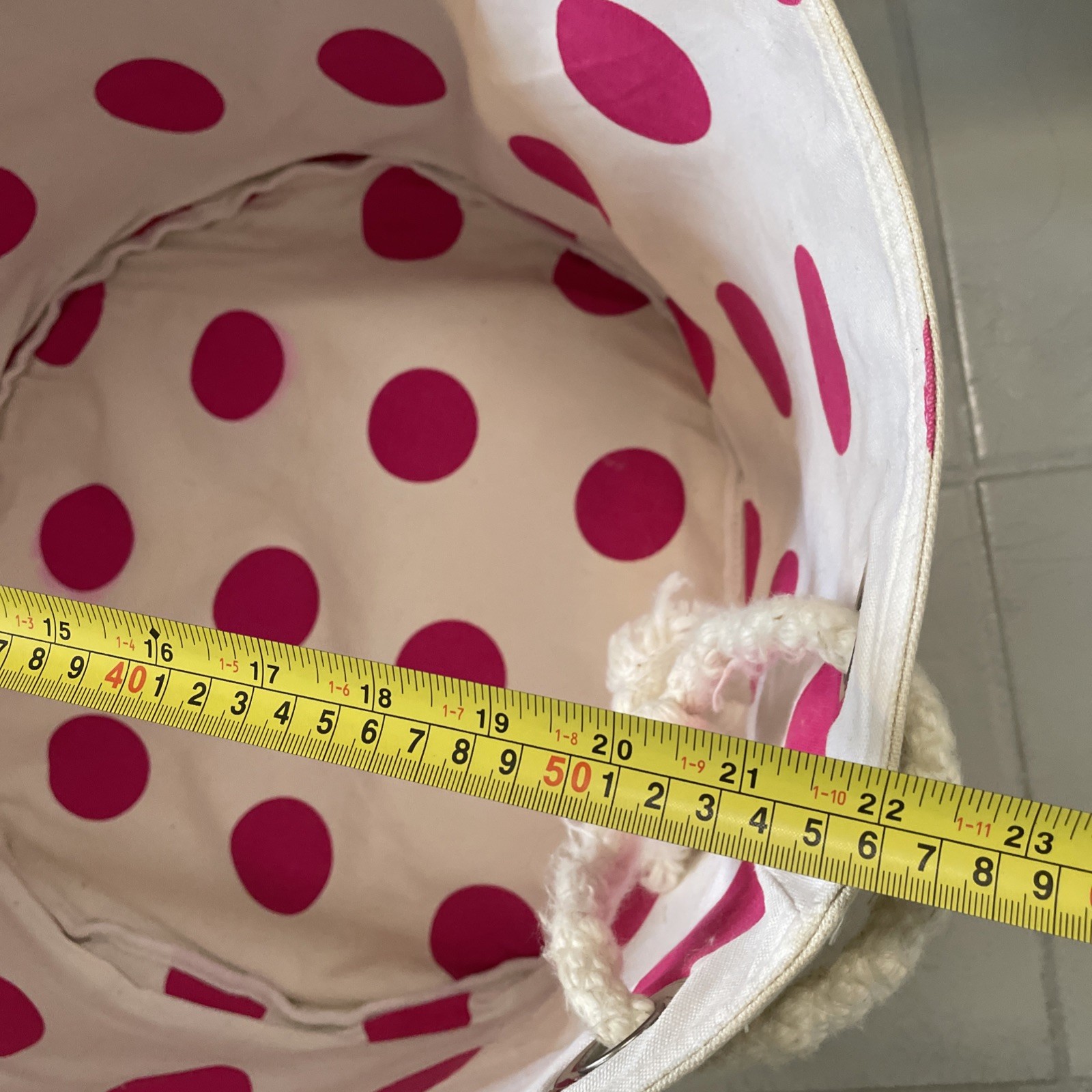 Victoria’s Secret Pink Store Display Canvas Large Bin Prop Collectible Rare