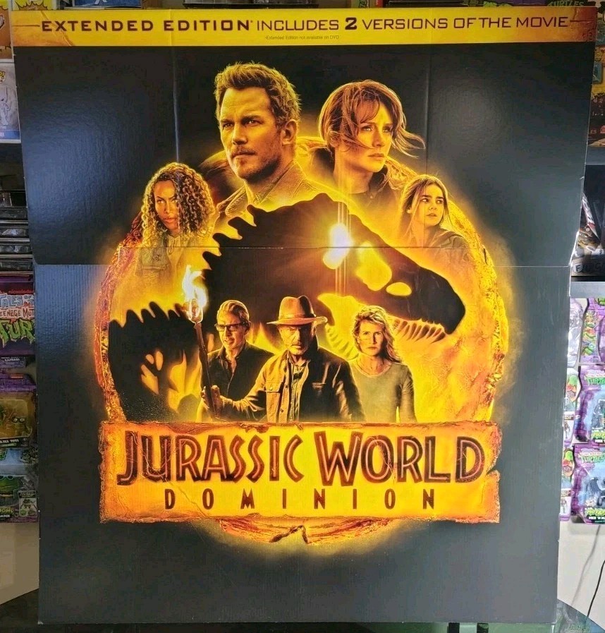 2022 – Jurassic World Dominion – Huge Store Display – Rare – 52x 46x