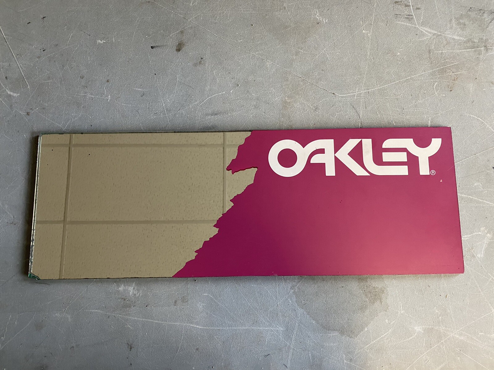 Vintage Oakley Display Mirror 80’s Frogskin