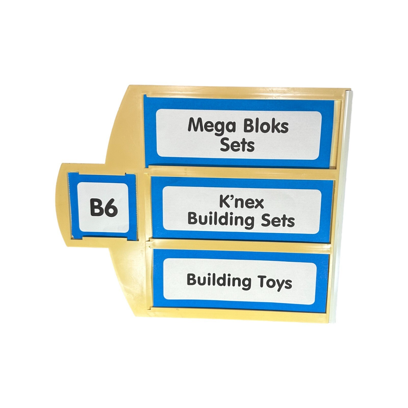 Toys R Us True Aisle Sign B6 Mega Bloks Set, K’nex Building Sets, Building Toys
