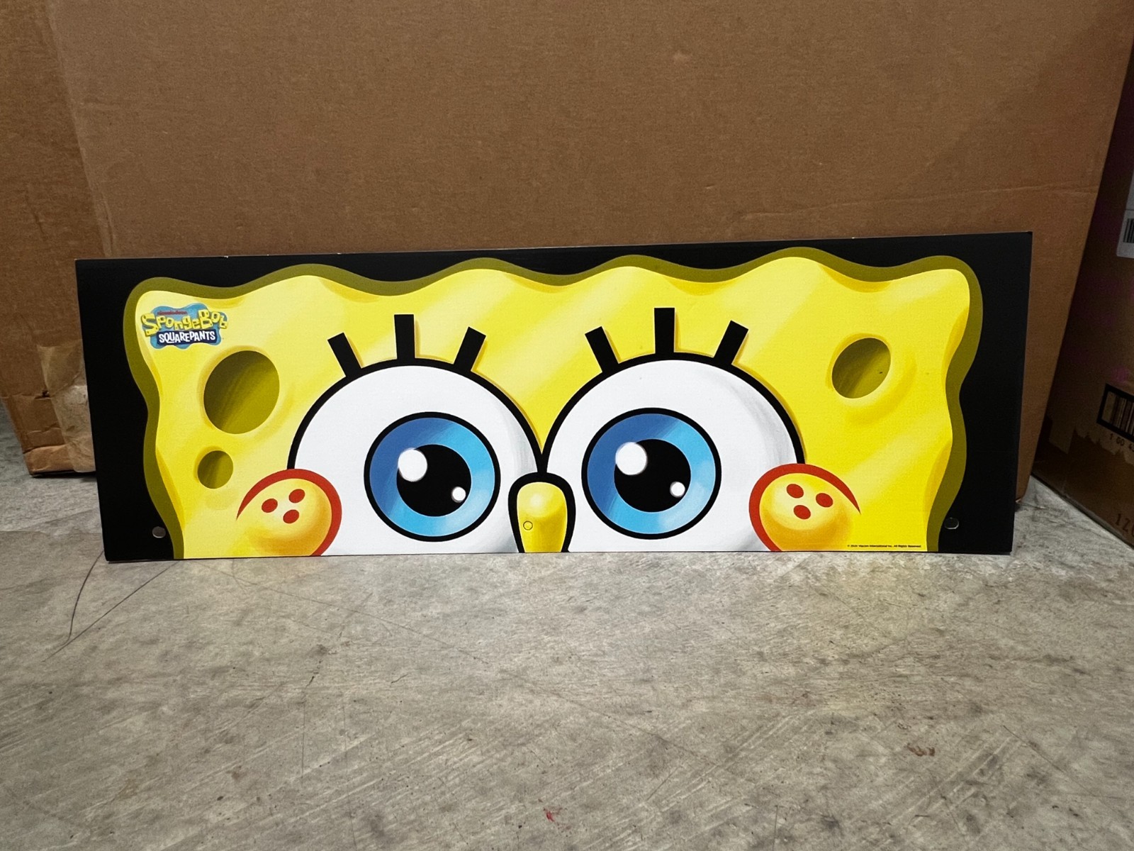 Spirit Halloween 24″ x 8″ Cardboard End Cap Signs Licensed 2024