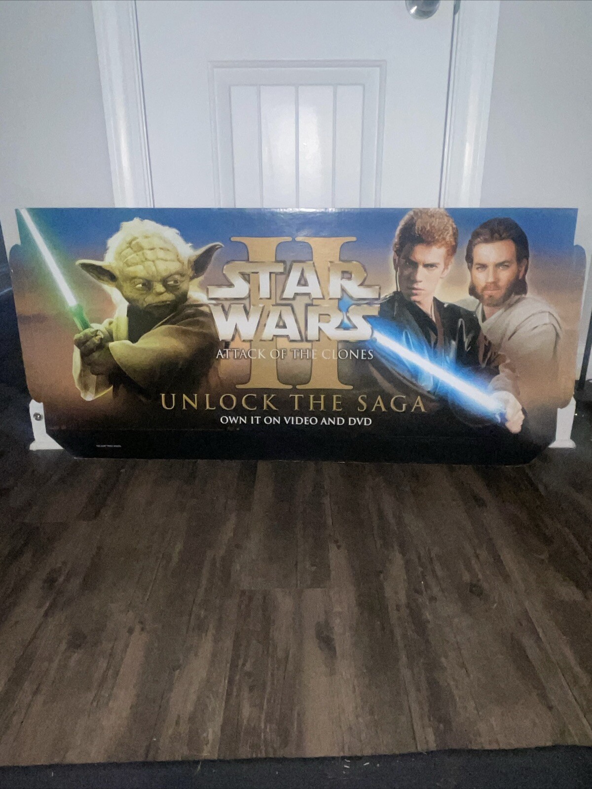 Star Wars Attack Of The Clones Store Display Sign