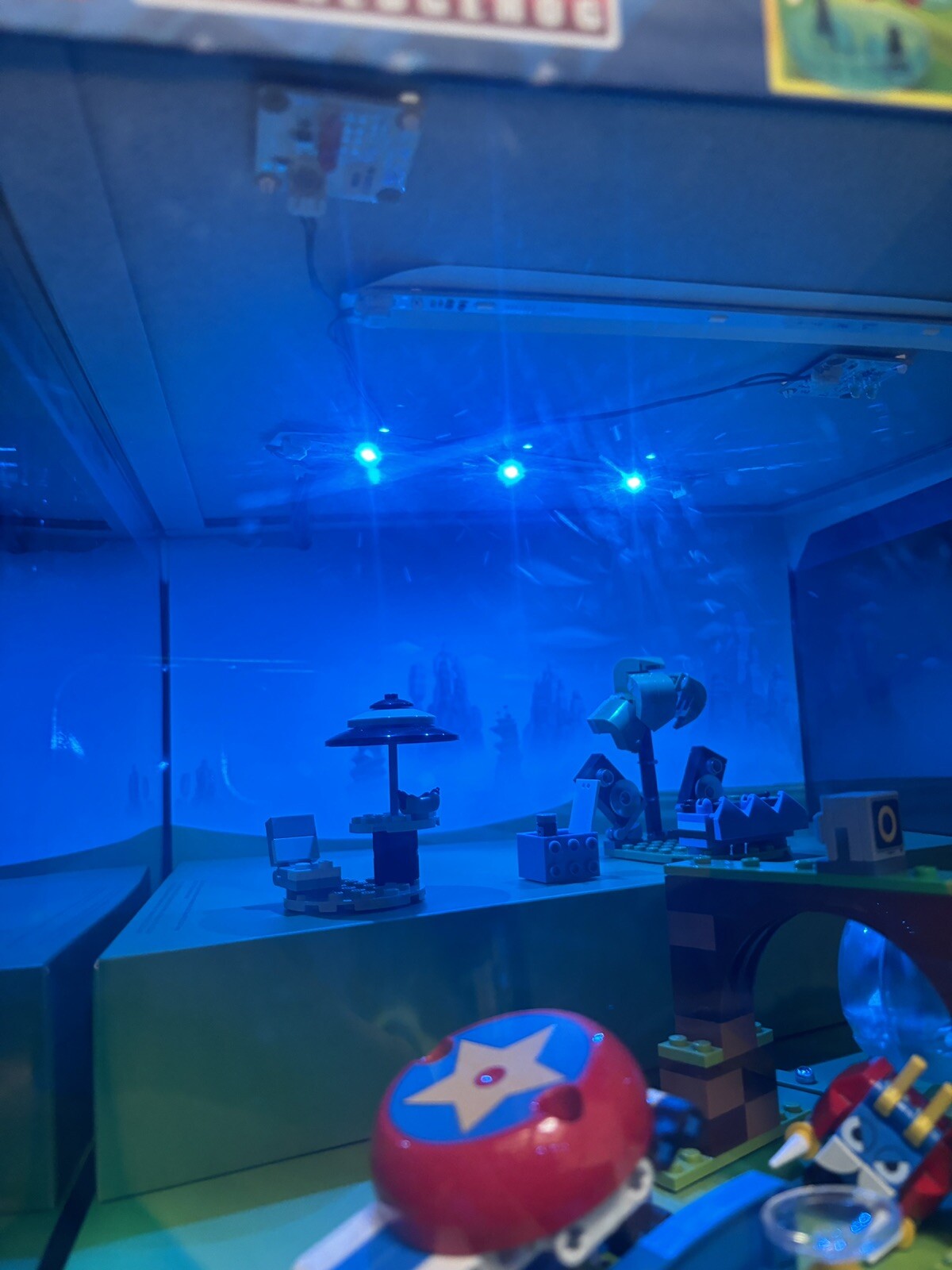 LEGO Sonic The Hedgehog 76990 Store Display Model Box Lights Up