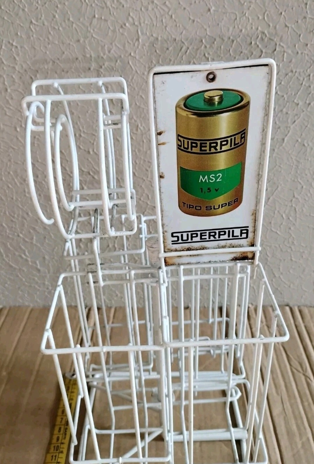 Luminous Sign, Vintage, Super Battery Electric Batteries + Battery Display
