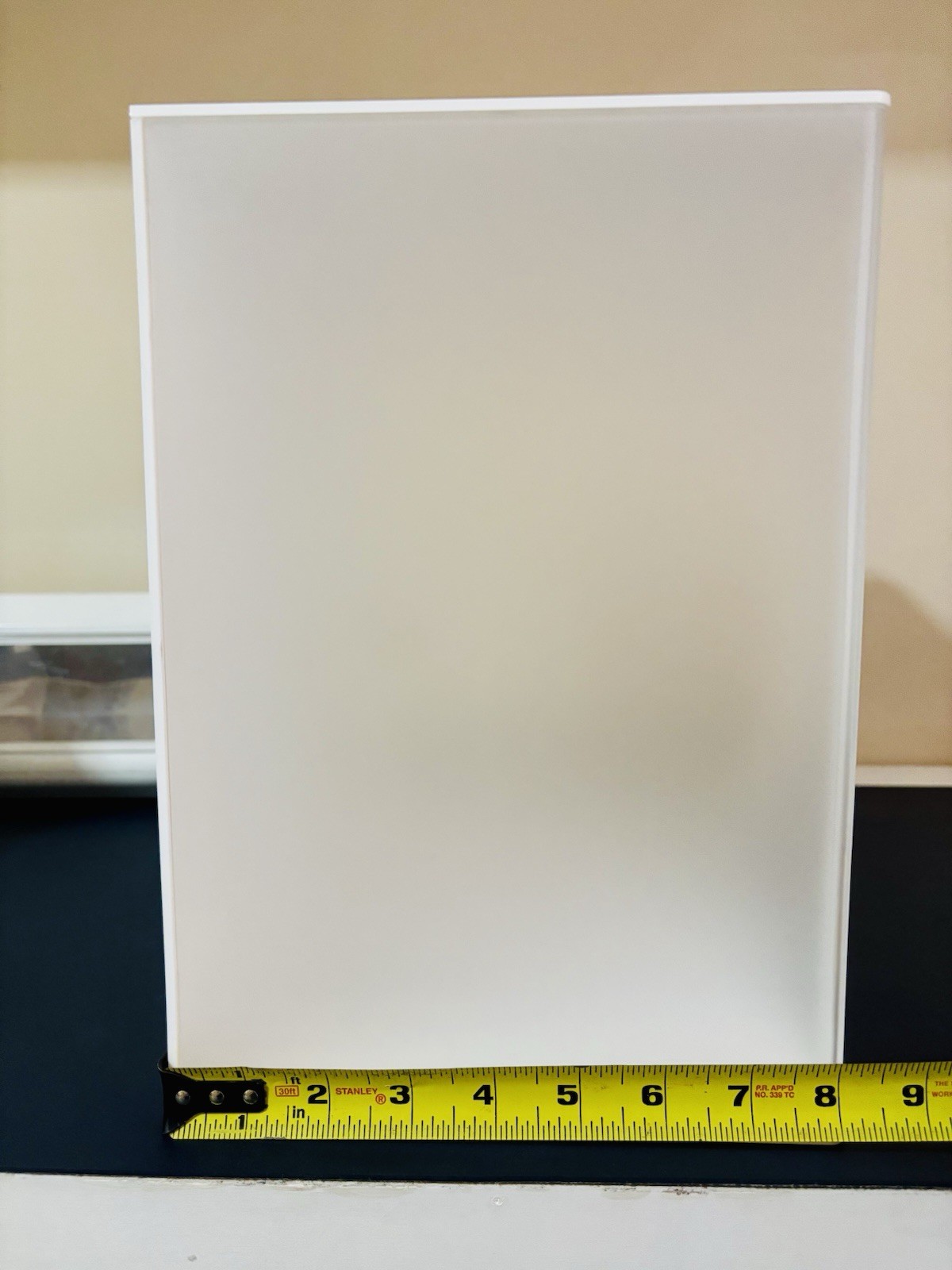 Versace Plastic Eyewear Presentation Box Single White/Red Holds 1 Sunglass