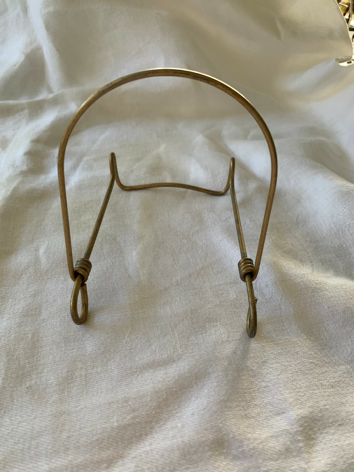 Display Plate Rack Store Fixture Metal Gold Finish Tulsa Wire Adjustable 20 +