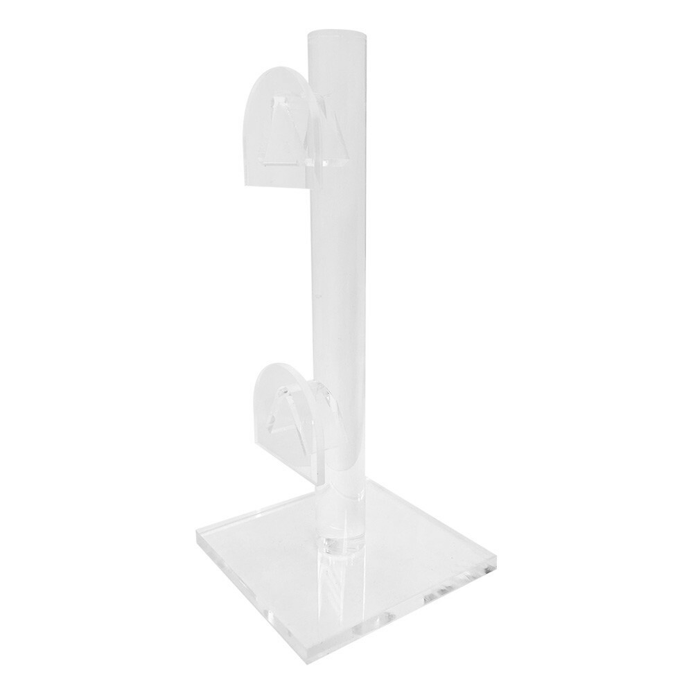 2 Tier Sunglasses Display Rack Eyewear Stand Holder Counter Top – Clear Acrylic