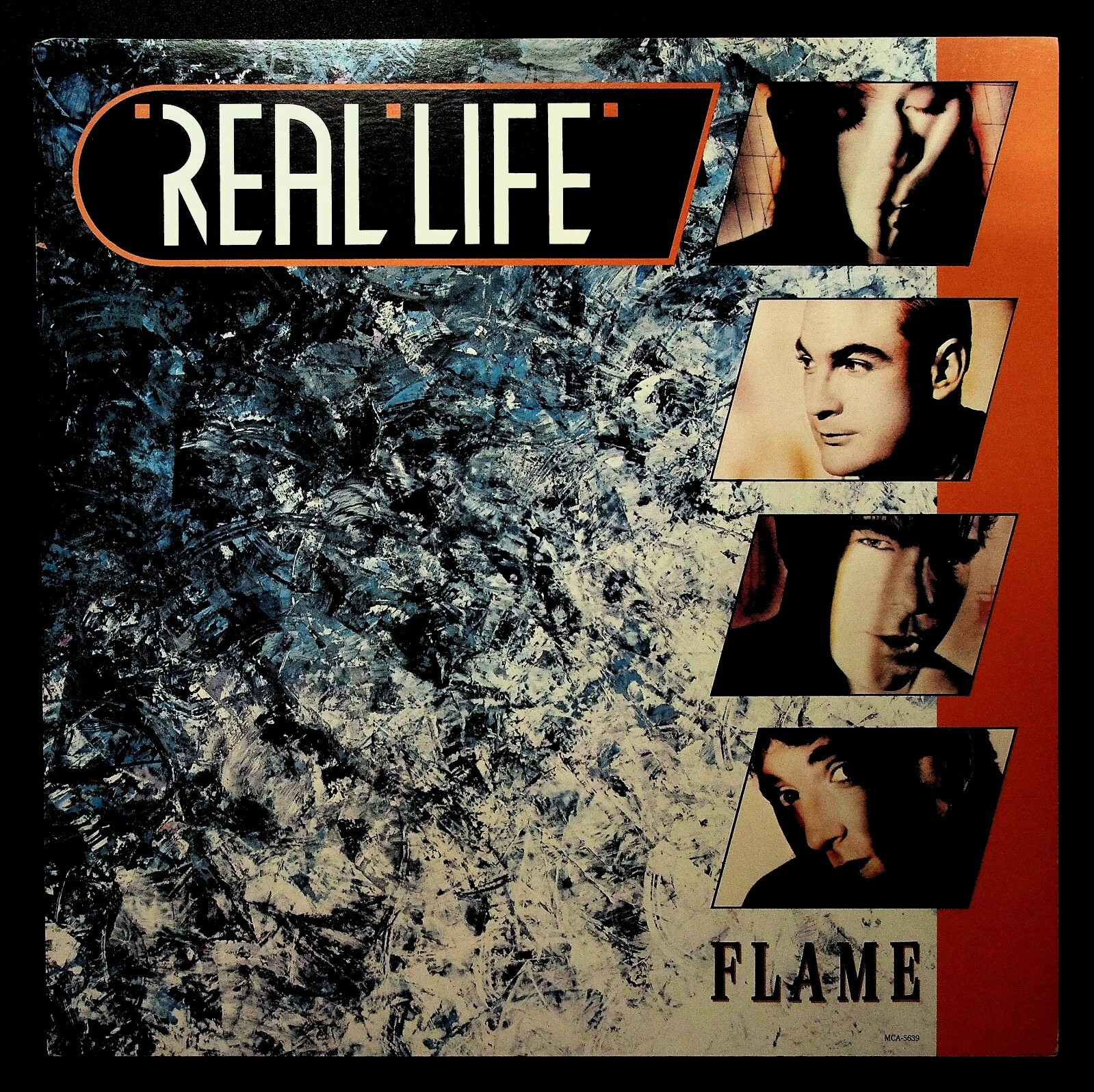 Real Life Flame Album Record Store Promo Display Vintage 12.5″ 103124WNON-B1