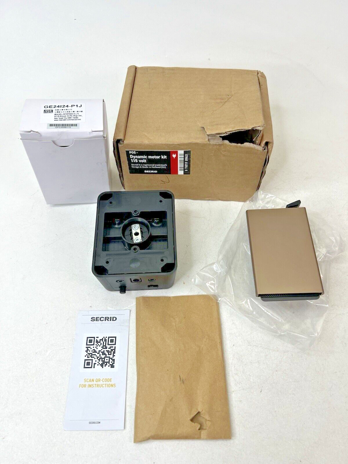 Secrid Store Display Advertising Demo Dynamic Motor Kit ***READ***