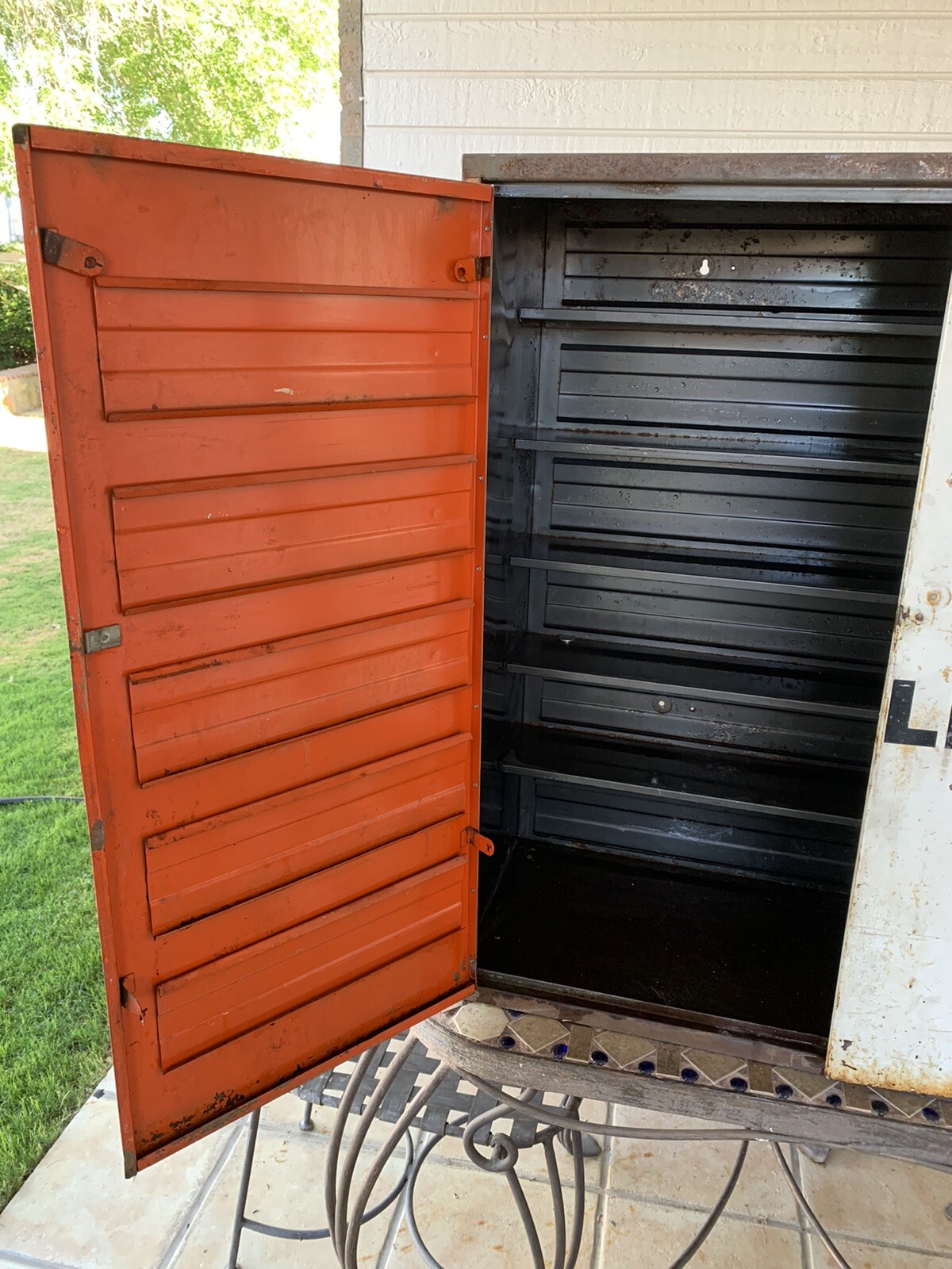 Industrial Storage Napa Echlin Ignition Carburator Cabinet Metal Garage Office