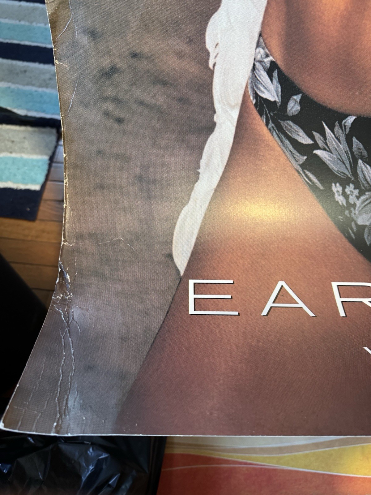 Rare VTG Victoria’s Secret Earth Angel Thick Retail Store Display Poster