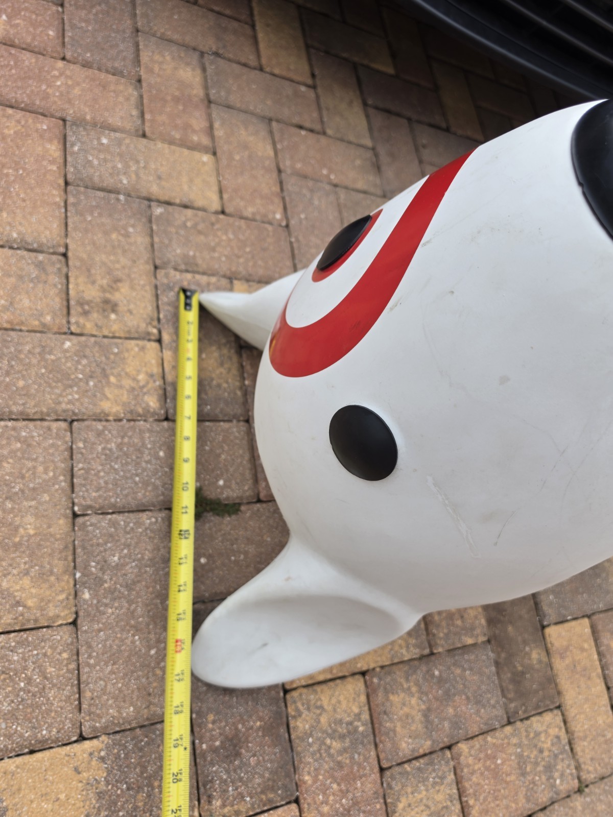 Bullseye Target Dog Mascot Giant Statue Store Display Mannequin Collectible READ