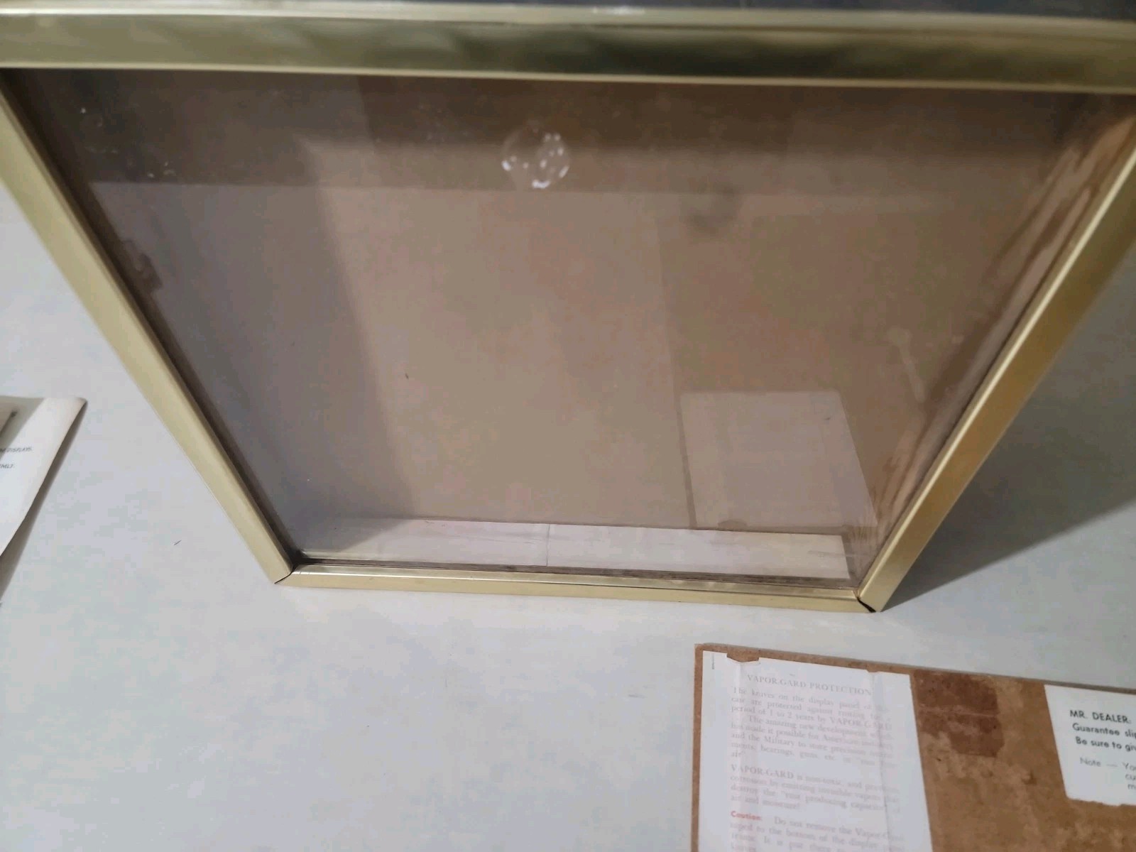VTG 1970’s Imperial Knife Co. Store Mod Display Case w. Original Instructions