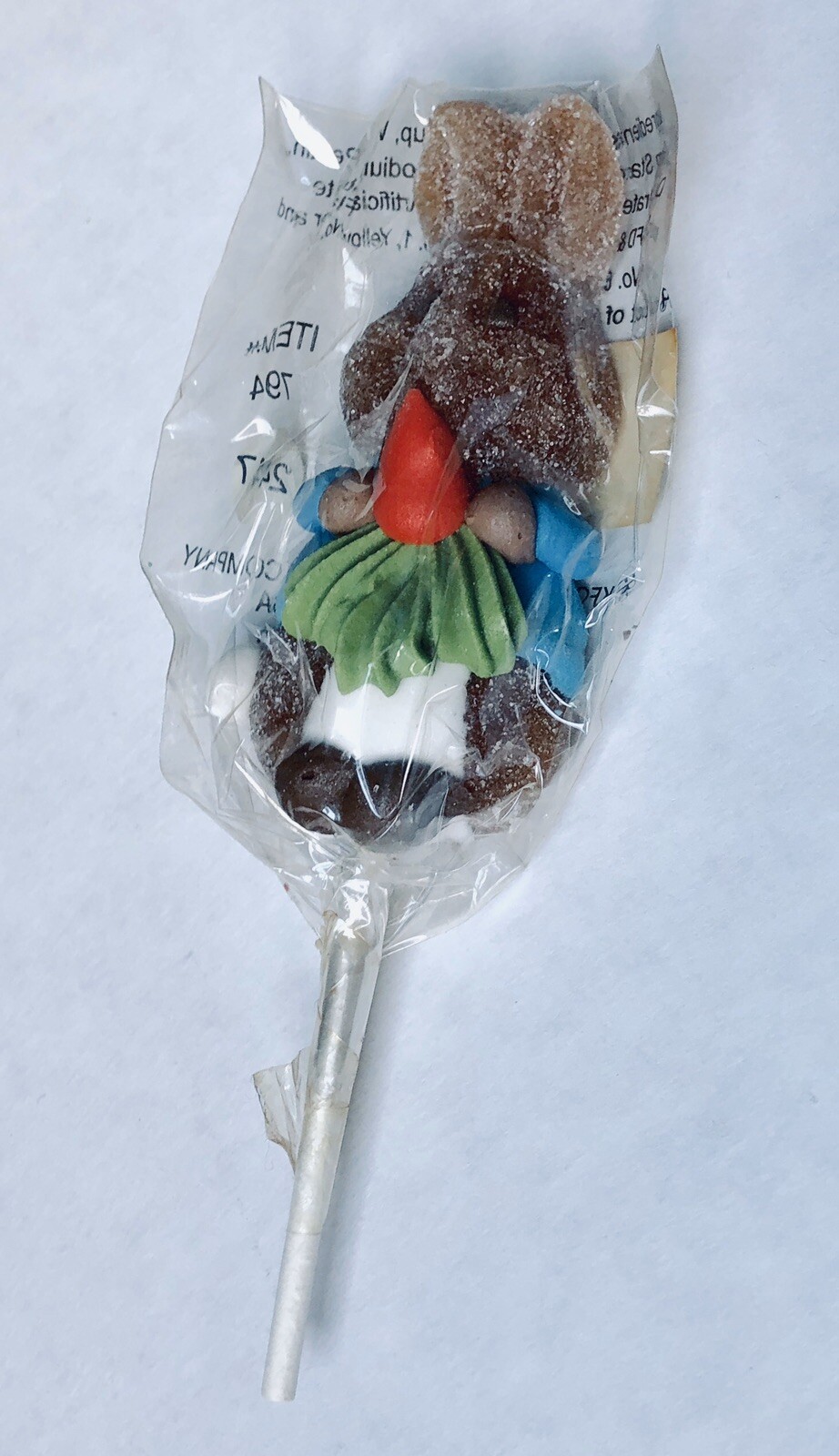 Vintage 2001 Frankford MAX & RUBY Jelly Pop Candy container bubble gum Lollipop