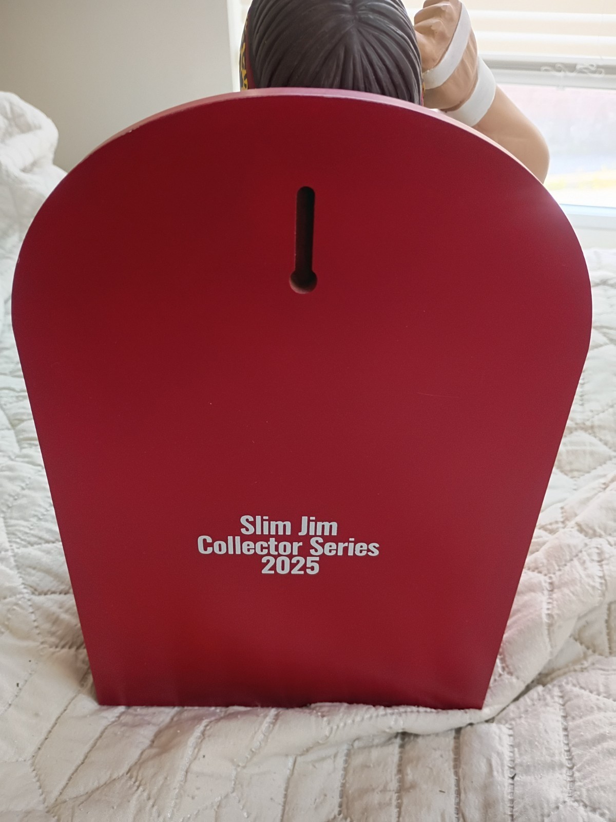 Slim Jim Collector Series 2025 Macho Man Store Display Standee Red/Yellow/Black