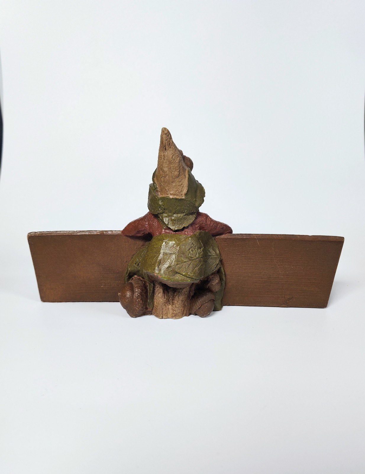 1983 Tom Clark’s Creations *PEN SIGNATURE* ADVERTISING SIGN Store Display Gnome