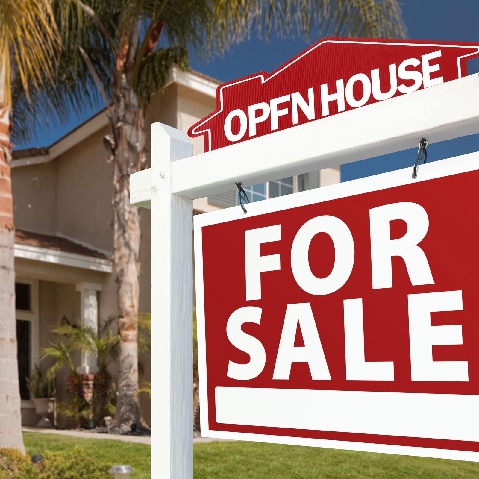 Juexica 12 Pcs Real Estate Rider Signs 24 x 6 Inch Coming Soon, for Sale, Pendin