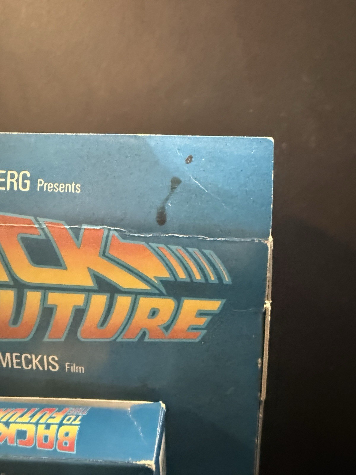 ‘Back To The Future’ Motorized Counter Display 1985 VHS- HTFF! Rare! Works!