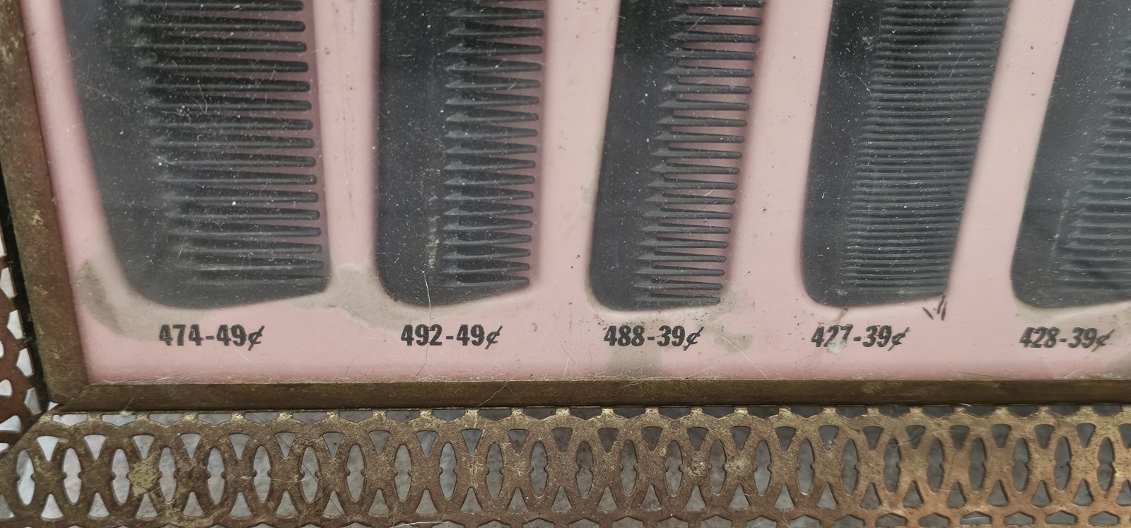 Rare Vintage Ace Combs Store Display Dealer Grooming Mens Ladies Cosmetic Sign