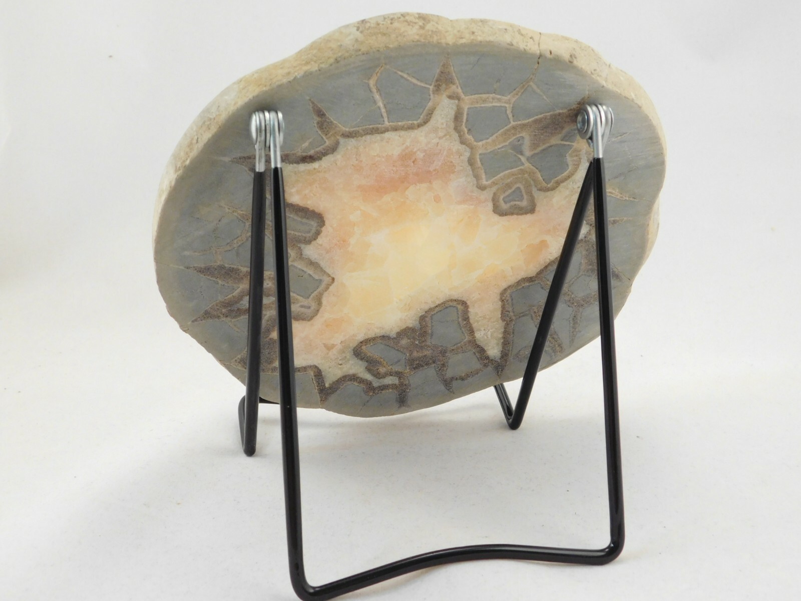Easel Display Stand Large Size Adjustable Black Color Vinyl Coated