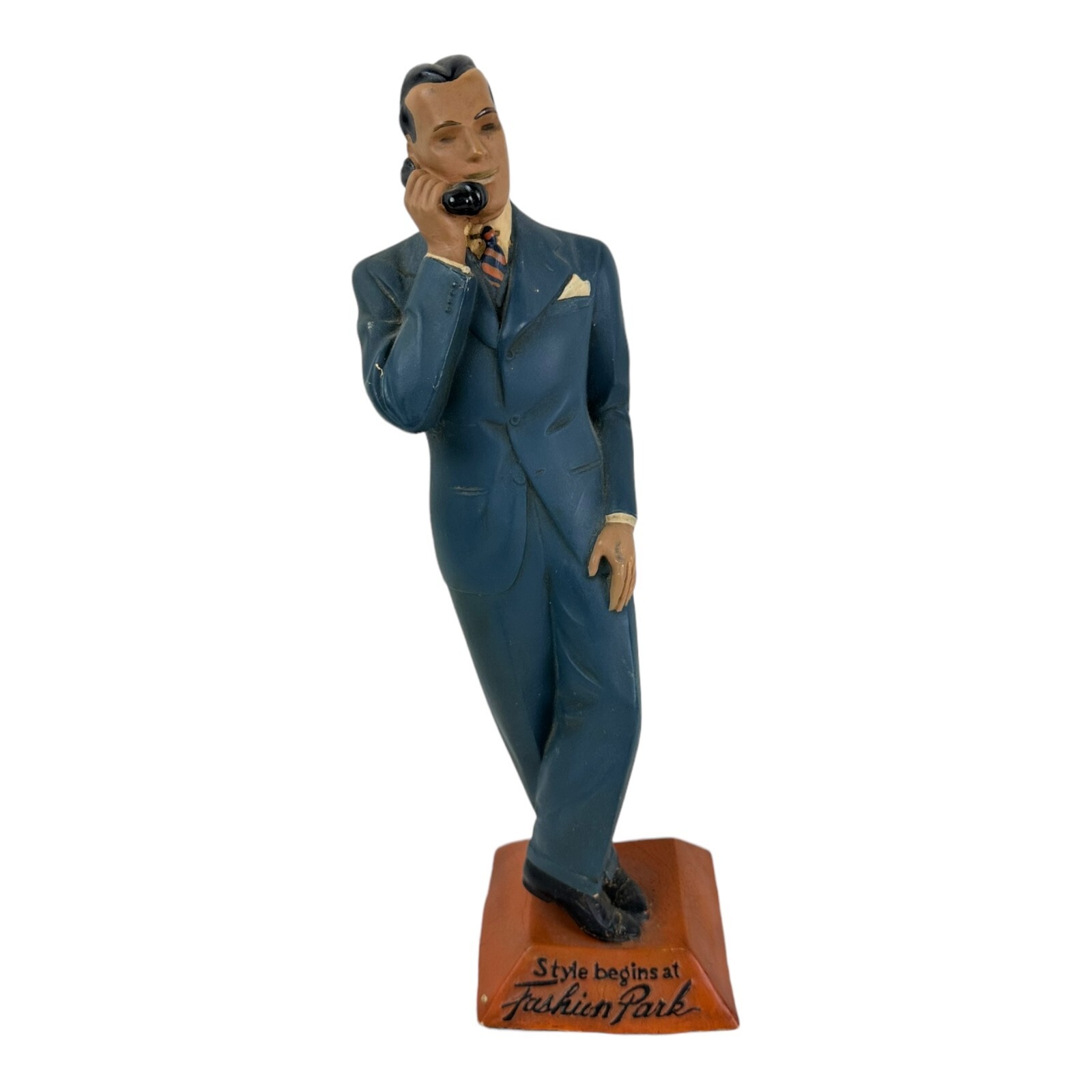 1950’s FASHION PARK menswear advertising figure / store display. Madmen RARE!