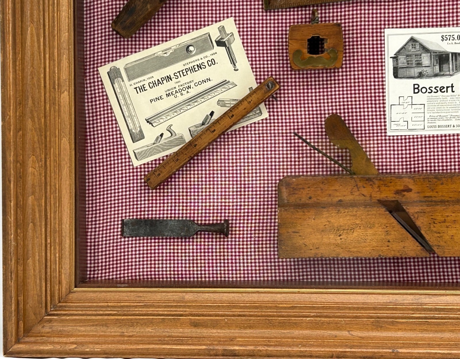 Antique Shadow Box w/ Tool Salesman Samples – CHAPIN STEPHENS COMPANY